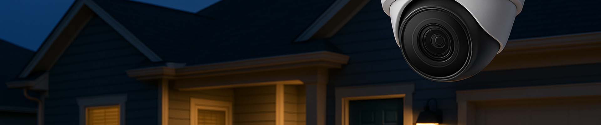 Home security camera installed on a residential house by OzSpy Security